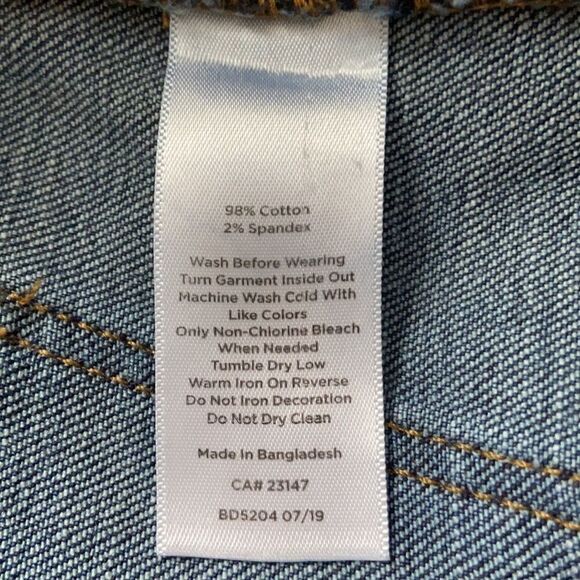 Talbots Simply Flattering 5-Pocket Ankle  jeans 6 - Picture 7 of 9